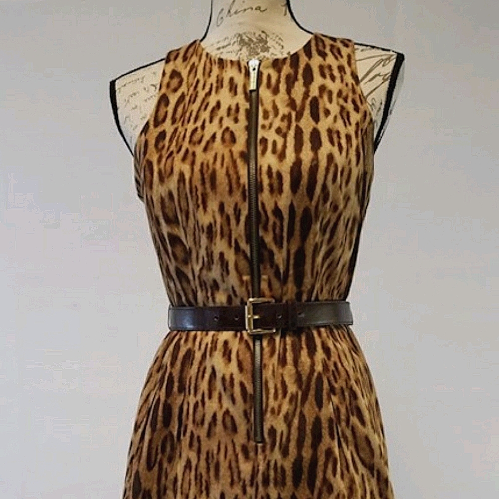 MICHAEL KORS LEOPARD DRESS